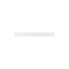 Bandeau de four Garcinia blanc mat l. 60 x H. 6 cm GoodHome