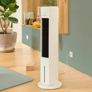 Rafraîchisseur d'air 45 W avec 6 vitesses et réservoir 5 L oscillation 60°
