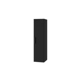 Colonne de salle de bains noir mat l. 30 x H. 120 x P. 36 cm GoodHome Imandra