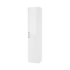 Colonne de salle de bains blanc brillant l. 40 x H. 180 x P. 36 cm GoodHome Imandra