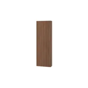 Colonne de salle de bains faible profondeur effet chêne foncé l. 40 x H. 120 x P. 15 cm GoodHome Imandra