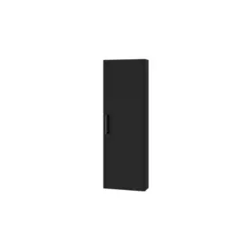 Colonne de salle de bains faible profondeur noir mat l.40 x H.120 x P.15 cm GoodHome Imandra