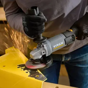 Meuleuse d’angle filaire 1200 W diamètre 125 mm vitesse variable