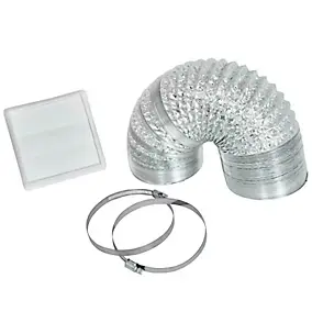 Kit de ventilation en aluminium VENTP125 L.300 cm x Ø 12,5 cm Cooke & Lewis