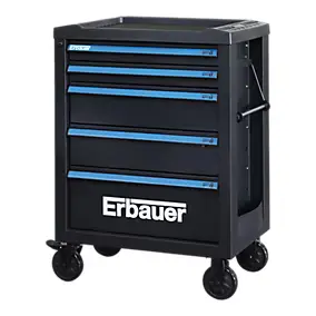 Rangement d'atelier 5 tiroirs acier Erbauer TBR5705-X