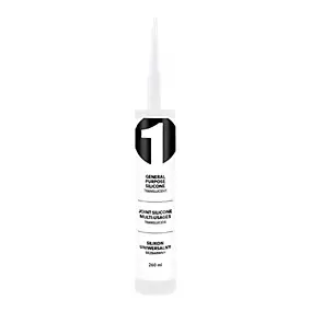 Mastic silicone intérieur transparent 260 ml