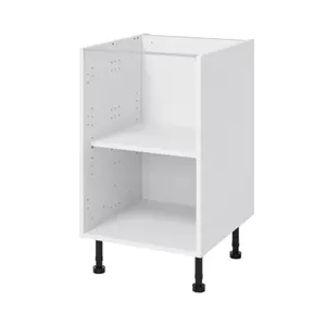 Meuble bas "Florie" blanc mat l.50 x h.72 x p.57 cm 1 porte