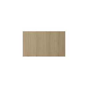 Façade de cuisine hotte / casserolier Elcot effet chêne l.60 cm GoodHome