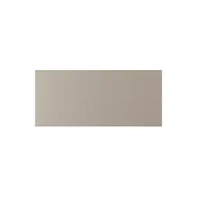 Façade de cuisine hotte / casserolier Elcot beige sable l.80 cm GoodHome