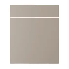 Façade de cuisine 1 porte et 1 tiroir Elcot beige sable l.60 x H.72 cm GoodHome