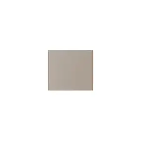Façade de cuisine hotte / casserolier Elcot beige sable l.40 cm GoodHome