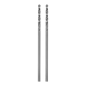 Lot de 2 forets métal HSS pointe rectifiée 135° DRL27773 - 1 x 34 mm