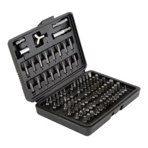 Coffret de 100 embouts de vissage mixte avec porte-embout
