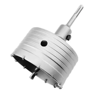 Trépan béton parpaing SDS+ dents carbure de tungstène 105 mm