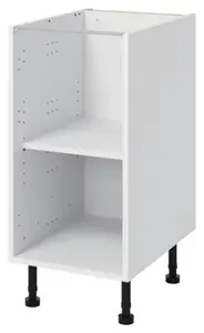 Meuble bas "Coline" imitation chêne clair l.40 x h.72 x p.57 cm 1 porte