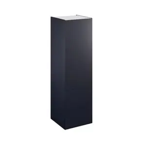 Colonne "Dorice" bleu nuit mat l.60 x h.201 x p.57 cm 1 porte + 2 casseroliers