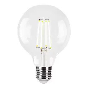 Ampoule LED E27 globe filament transparent 806 lm blanc neutre 3,8W grade A Jacobsen