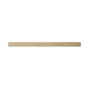 Plinthe de cuisine GLORIAN effet chêne clair H15 × L240 cm