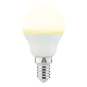 Ampoule LED E14 mini globe dépoli connectée RVB blanc variable 470 lm dimmable 4W Jacobsen Myko