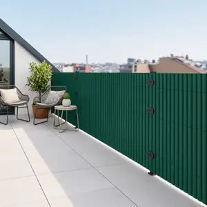 Canisse PVC double face vert 100 x 300 cm