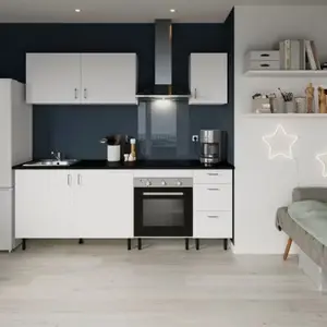 Cuisine Pragma blanc mat