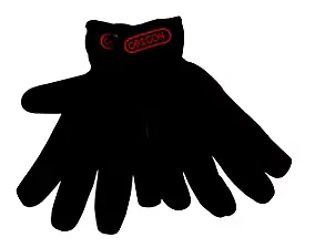 Gants de travail Oregon 539171XL - Cuir et polyester - Coloris noir et gris - Taille 11 (XL)