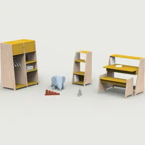Colonne étagère Asymetry Montessori (coloris au choix)