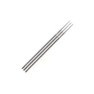 Lot de 3 limes rondes pour chaîne de tronçonneuse - Ø 4,8 mm