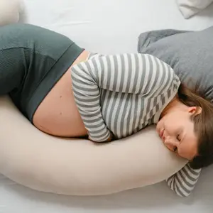 Coussin de maternité Buddy Corduroy Sand