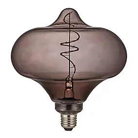 Ampoule LED décorative dimmable E27 G280 ⌀28cm 350lm fumé blanc chaud Nordlux