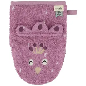 Lot de 2 gants de toilette Mrs. Cat et Mrs. Peacock