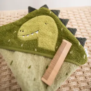 Cape de bain Mr. Dino (70 x 75 cm)