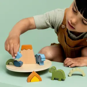 Jeu d’équilibre en bois Aventure Dino