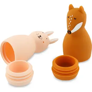 Jouets de bain aspergeur Mrs. Rabbit &amp; Mr. Fox (2 pièces)