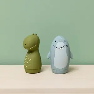 Jouets de bain aspergeur Mr. Shark et Mr. Dino