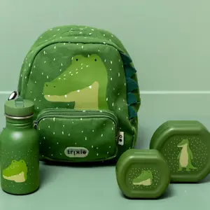 Lot de 2 boîtes à goûter à clip Mr. Alligator (0,3 L)