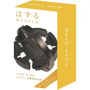 Casse-tête Huzzle mini : Cast Disk Difficulté 2/6