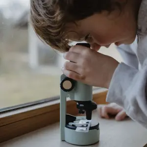 Microscope portable enfant KIDYMICROSCOPE vert