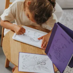Recharge de dessins pour KIDYDRAW-PAD Once Upon a Time violet (à partir de 8 ans)