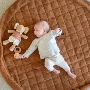 Tapis de jeu 2 en 1 Noomad Soft Brown Teddy