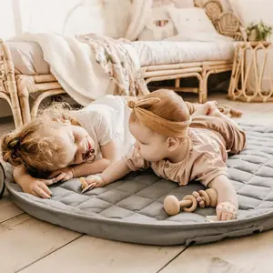 Tapis de jeu 2 en 1 Noomad Organic Soft Meadow Green