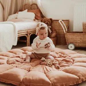 Tapis de jeu 3 en 1 Organic Coco Terracotta
