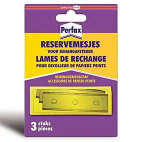 Lot 3 lames de rechange pour décolleur de papiers peints Perfax