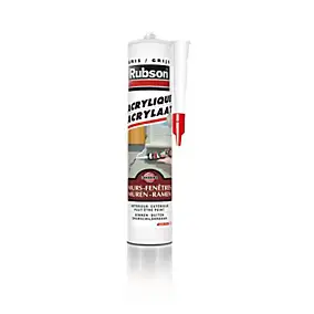 Mastic Rubson Maison Acrylique Murs-Fenêtres gris cartouche 280ml