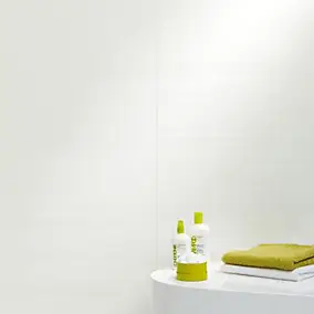 Lambris PVC Blanc laque (vendu à la botte)