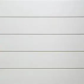 Clin pour bardage PVC Casanova crème L.2,4 m