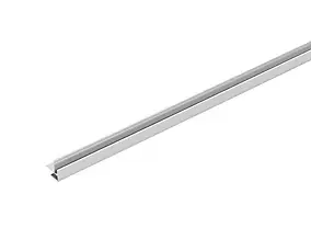Coin profilé de finition aluminium pour dalles PVC Dumawall L. 260 x l 15cm x H. 1.5 cm Ép 5 mm