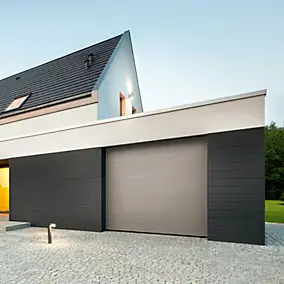 Clin de bardage en pvc Dumaclin L.240 cm x 18,5cm coloris anthracite
