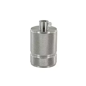 Douille E27 Chacon aluminium chrome gris