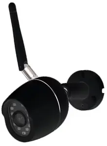 Caméra WiFi extérieure noire fixe HD 1080p